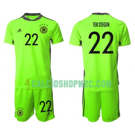 Germania TER Stegen 22 Portiere Bambino II Euro 2020 Manica Corta